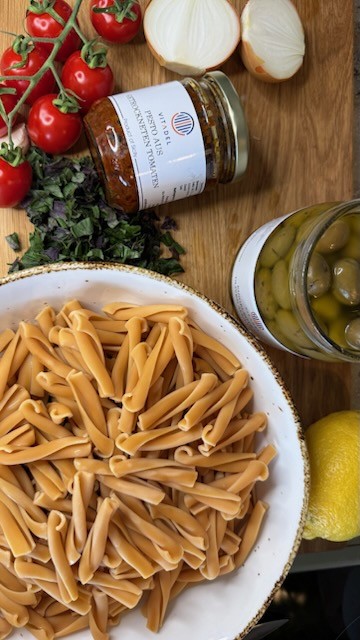 Basilikum Pesto Pasta